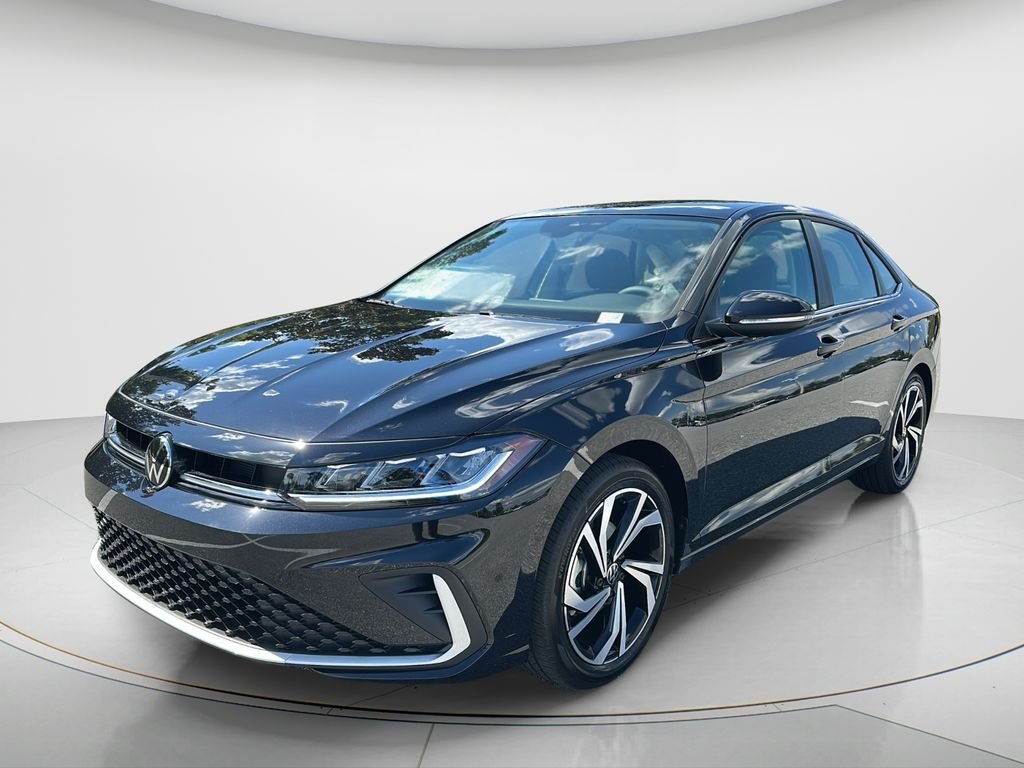 New 2026 Deep Black Pearl Volkswagen 1.5T SEL image 1