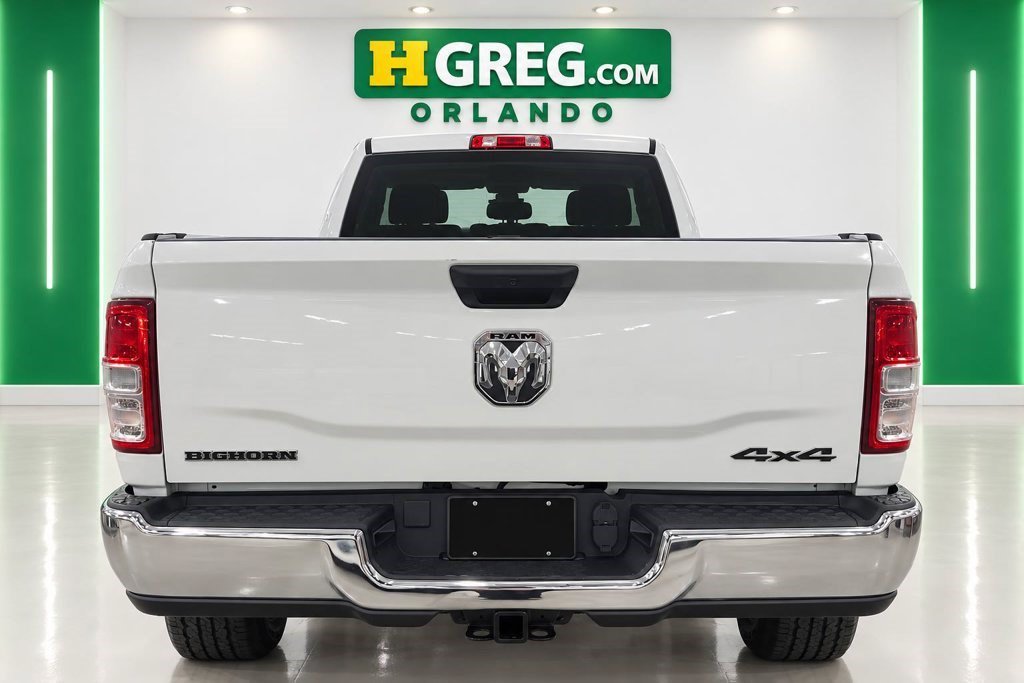 Used 2024 Bright White Clearcoat Ram Big Horn image 6