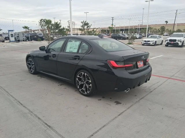 New 2026 Black Sapphire Metallic BMW 330i image 4