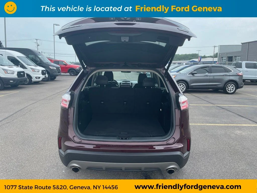 Used 2020 Burgundy Velvet Metallic Tinted Clearcoat Ford SEL image 46