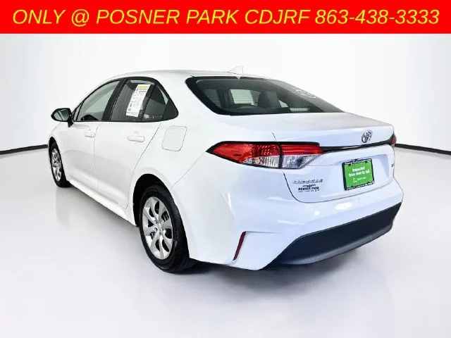 Used 2024 White Toyota LE image 5