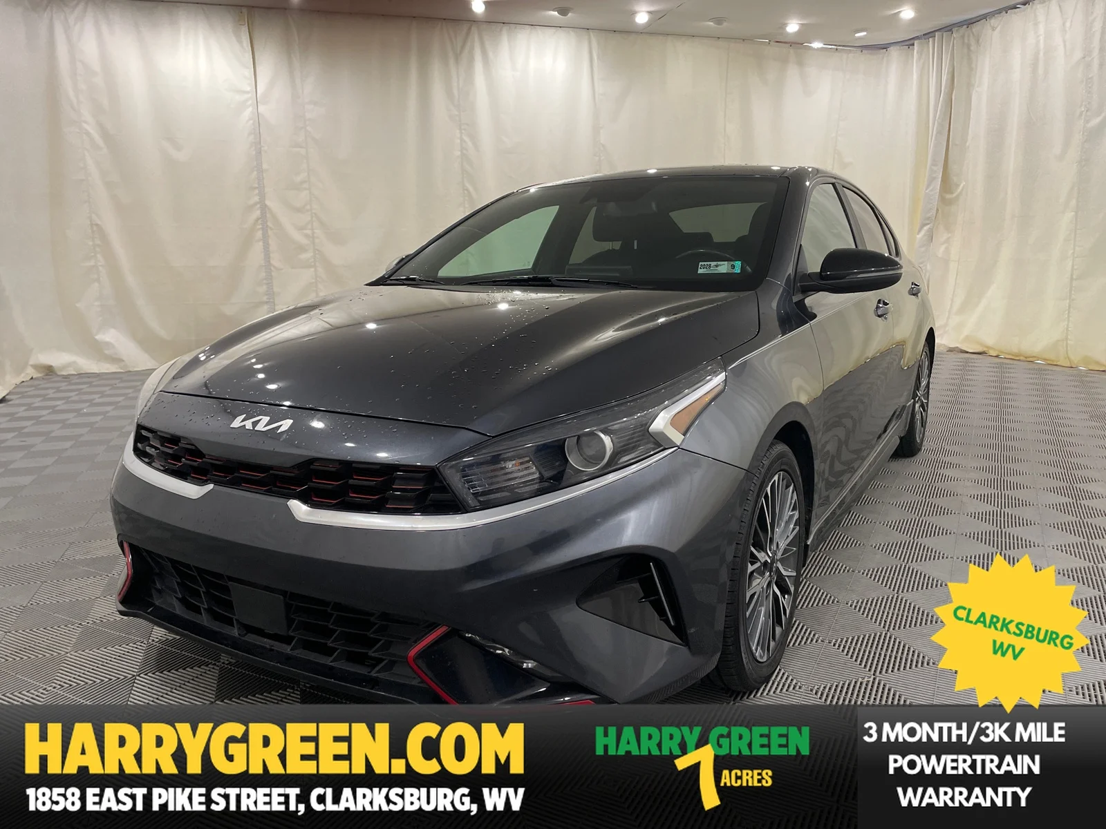 Used 2022 Gravity Gray Kia GT-Line image 1