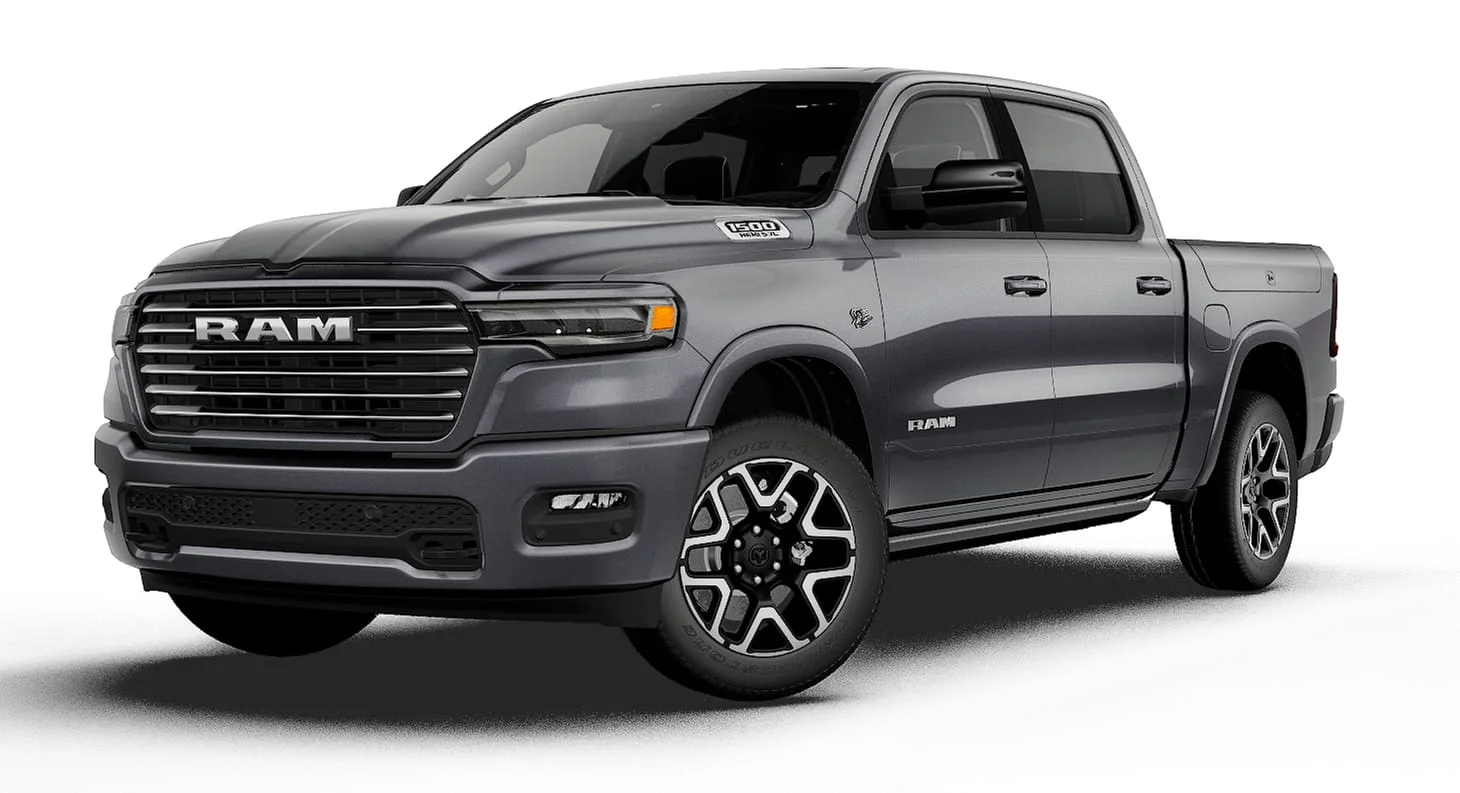 New 2027 Granite Crystal Metallic Clear-Coat Exterior Paint RAM LARAMIE image 27