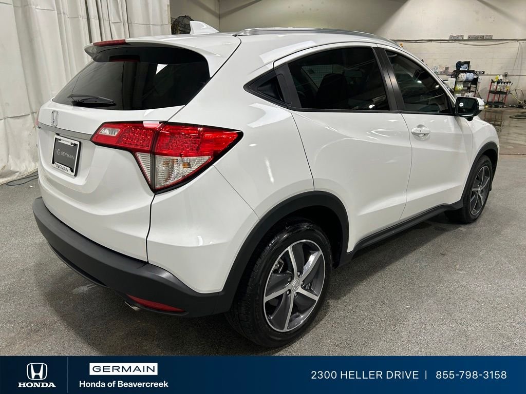 Certified Used 2022 Platinum White Pearl Honda 2WD EX image 8