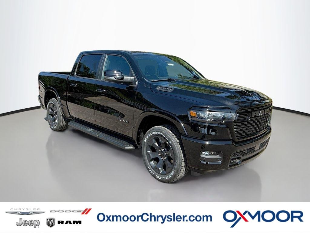 New 2026 Diamond Black Crystal Pearl-Coat Exterior Paint RAM Big Horn image 1