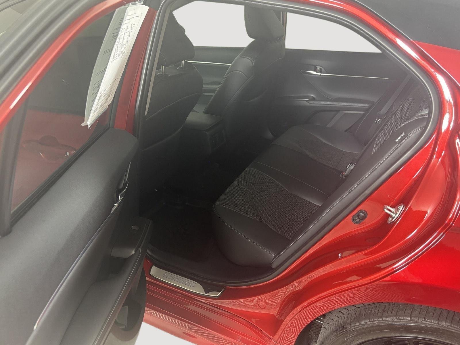 Certified Used 2024 Supersonic Red w/Midnight Black Metallic Roof Toyota XSE V6 image 7