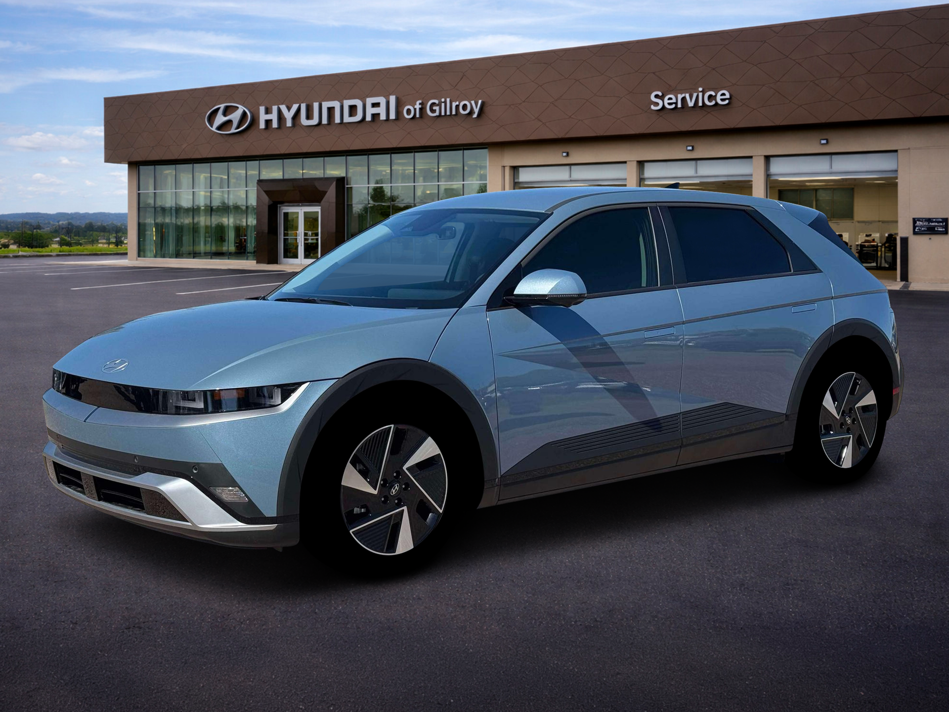 New 2026 Blue Hyundai SEL image 2