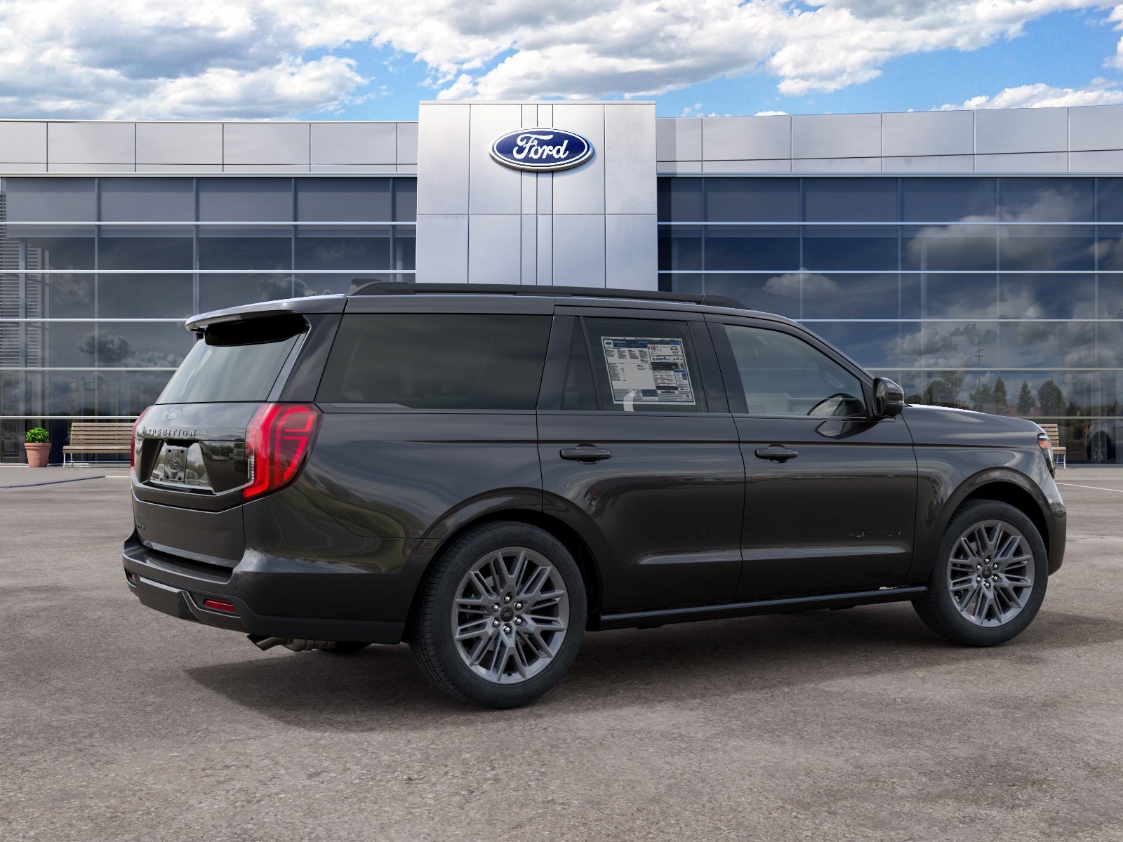 New 2027 Dark Matter Gray Metallic Ford Platinum image 7