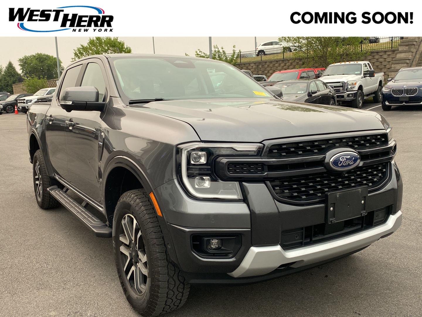 Used 2024 Carbonized Gray Ford LARIAT image 1