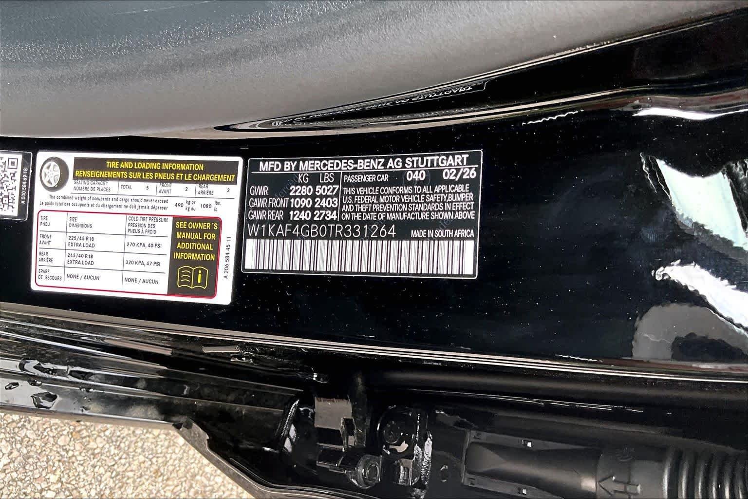New 2026 Black Mercedes-Benz C 300 image 22