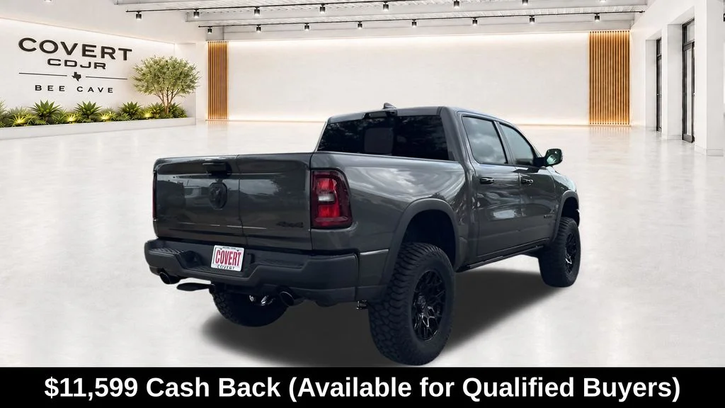 New 2026 Granite Crystal Metallic Clear-Coat Exterior Paint RAM Rebel image 10