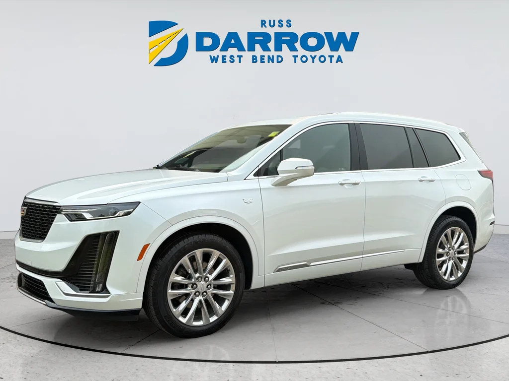 Used 2023 White Cadillac Premium Luxury image 1