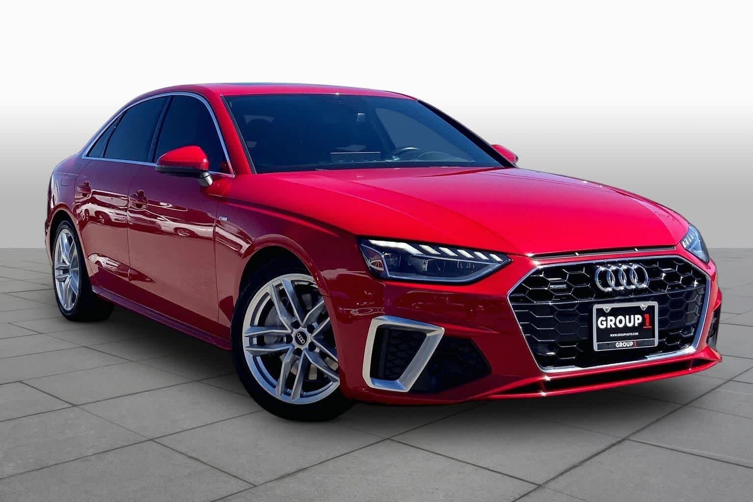 Used 2023 Tango Red Metallic Audi S line Premium Plus image 3