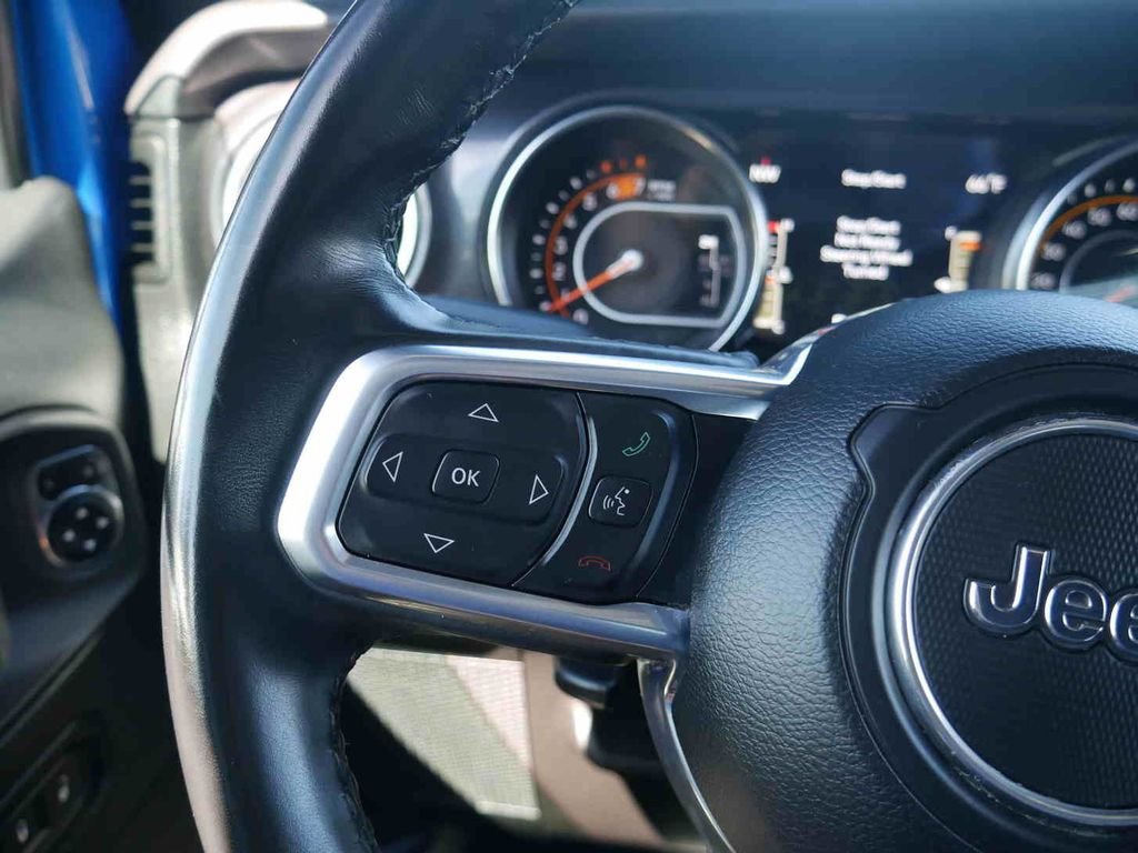 Used 2022 Blue Jeep Unlimited Sahara Altitude image 51