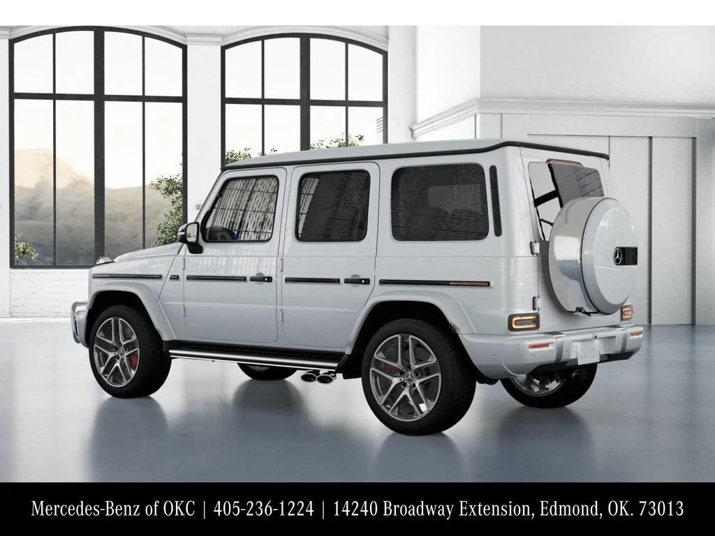 New 2027 MANUFAKTUR Moonlight White Metallic Mercedes-Benz AMG® G 63 SUV image 72