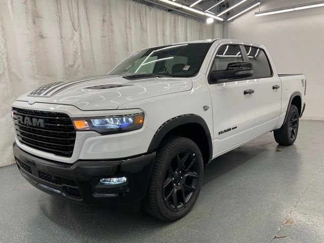 New 2026 Bright White Clear-Coat Exterior Paint RAM Laramie image 4