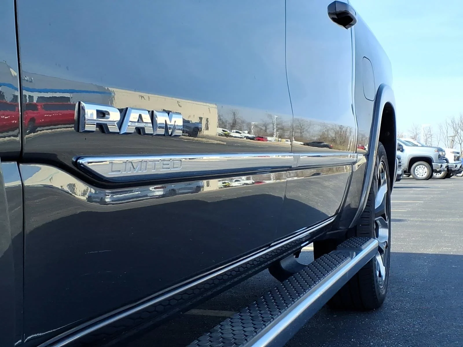 Used 2024 Granite Crystal Metallic Clearcoat Ram Limited image 34