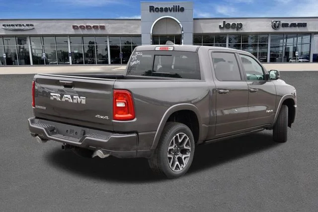 New 2026 Granite Crystal Metallic Clear-Coat Exterior Paint RAM Laramie image 3