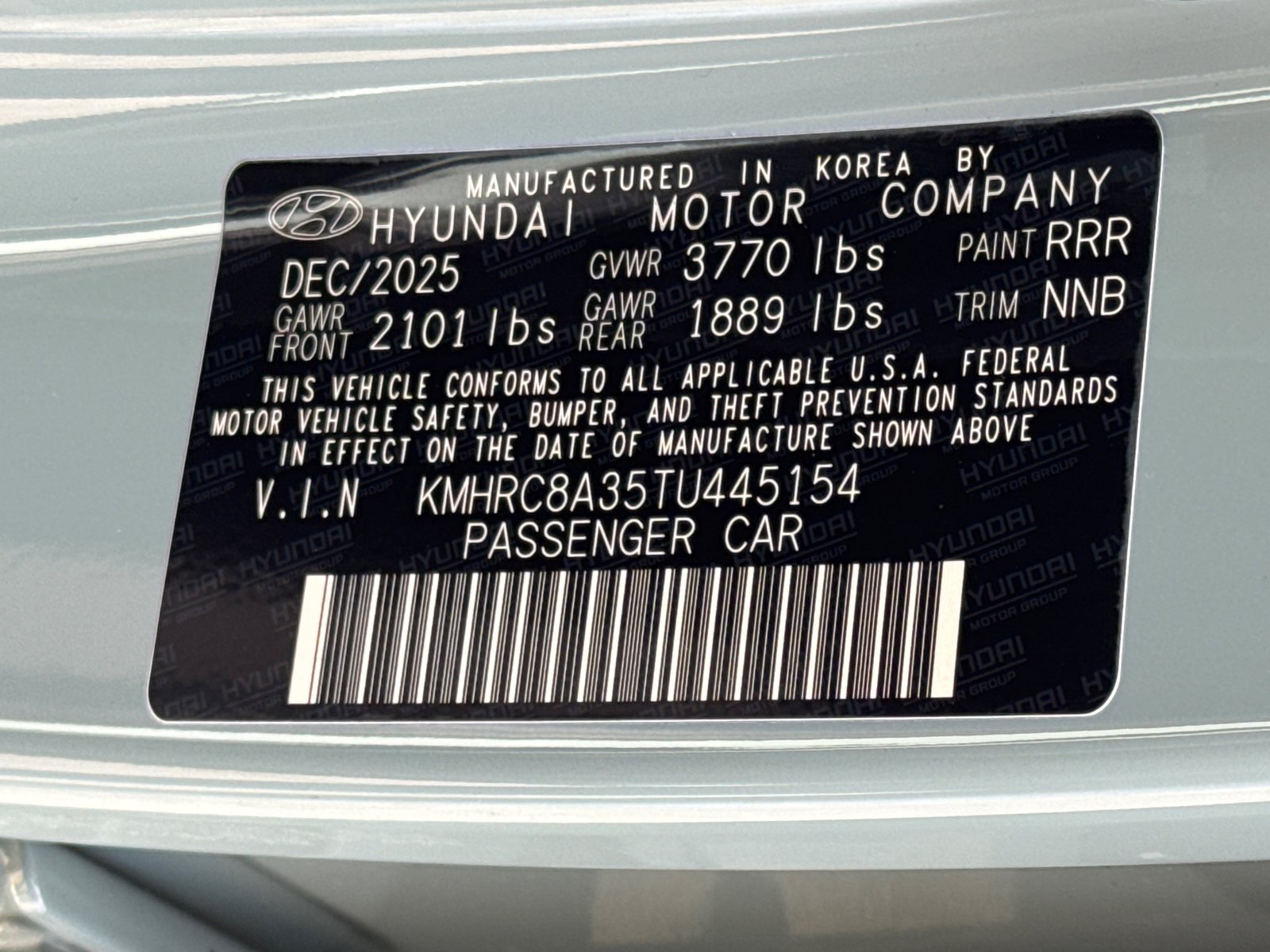 New 2026 Mirage Green Hyundai SEL image 27