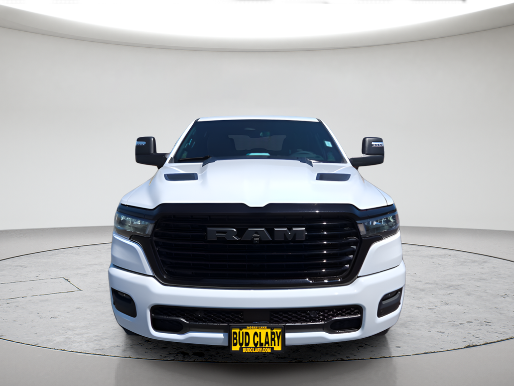 New 2026 Bright White Clear-Coat Exterior Paint RAM Laramie image 8