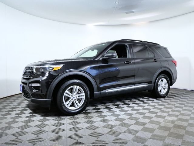 Certified 2023 Ford Explorer XLT with VIN 1FMSK8DHXPGA48488 for sale in Apple Valley, Minnesota