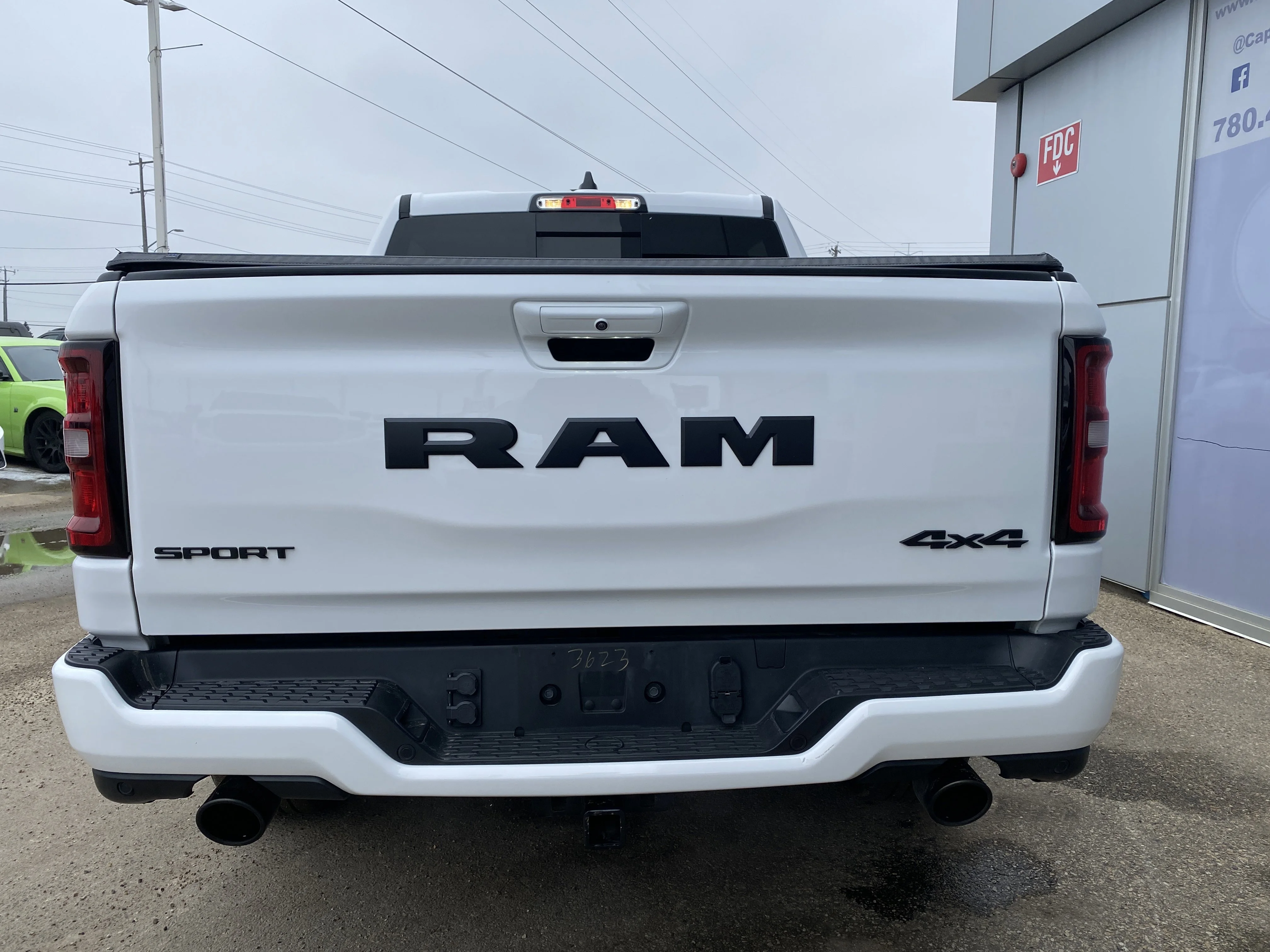 Certified Used 2025 White Ram Sport * 360 CAMERA * RADAR CRUISE * NAVIGATION * image 5