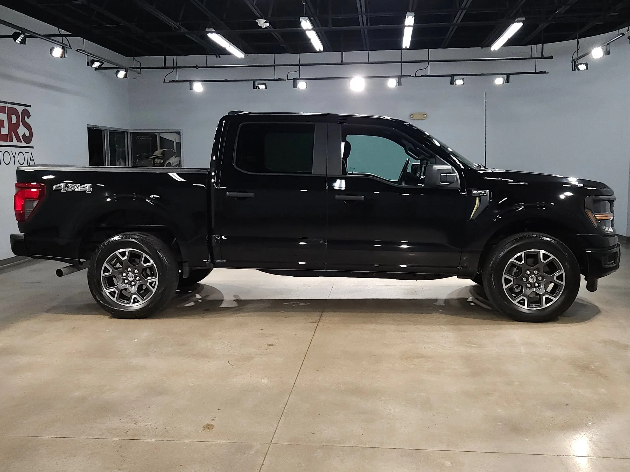 Used 2024 Agate Black Metallic Ford STX image 8
