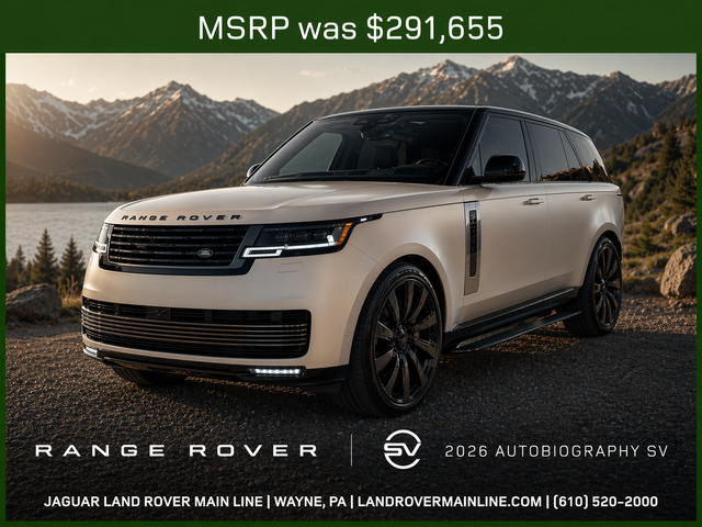 2026 Land Rover Range Rover 4.4 SV LWB's photo