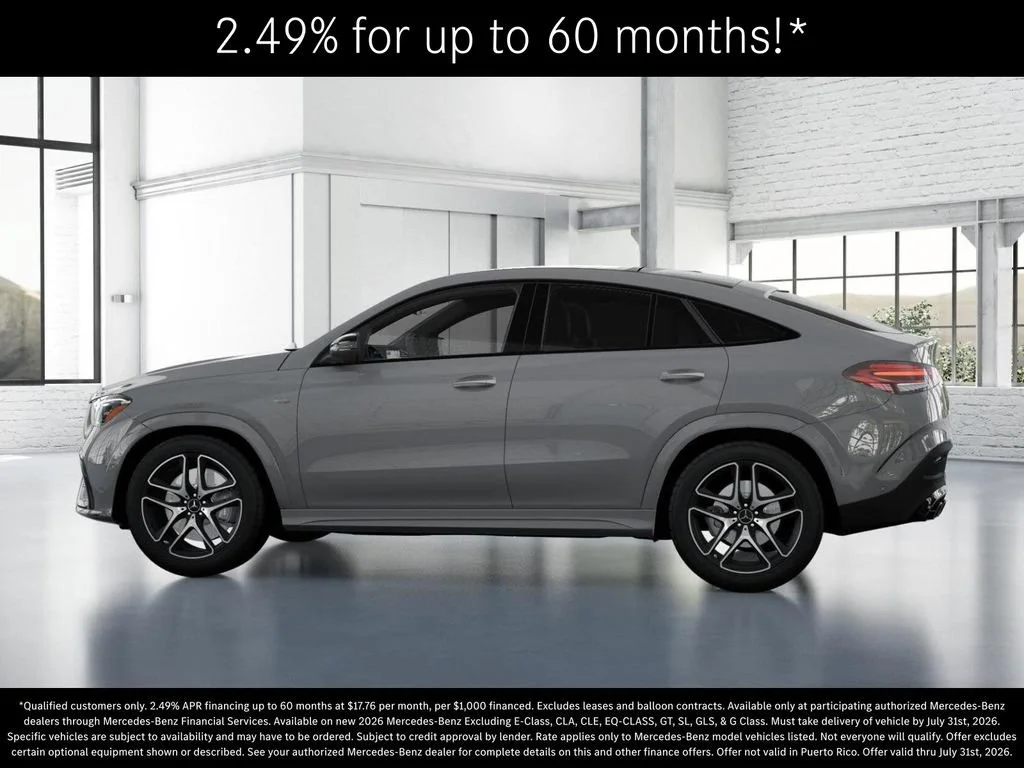New 2026 MANUFAKTUR Alpine Grey Mercedes-Benz AMG® GLE 53 4MATIC+ Coupe image 75