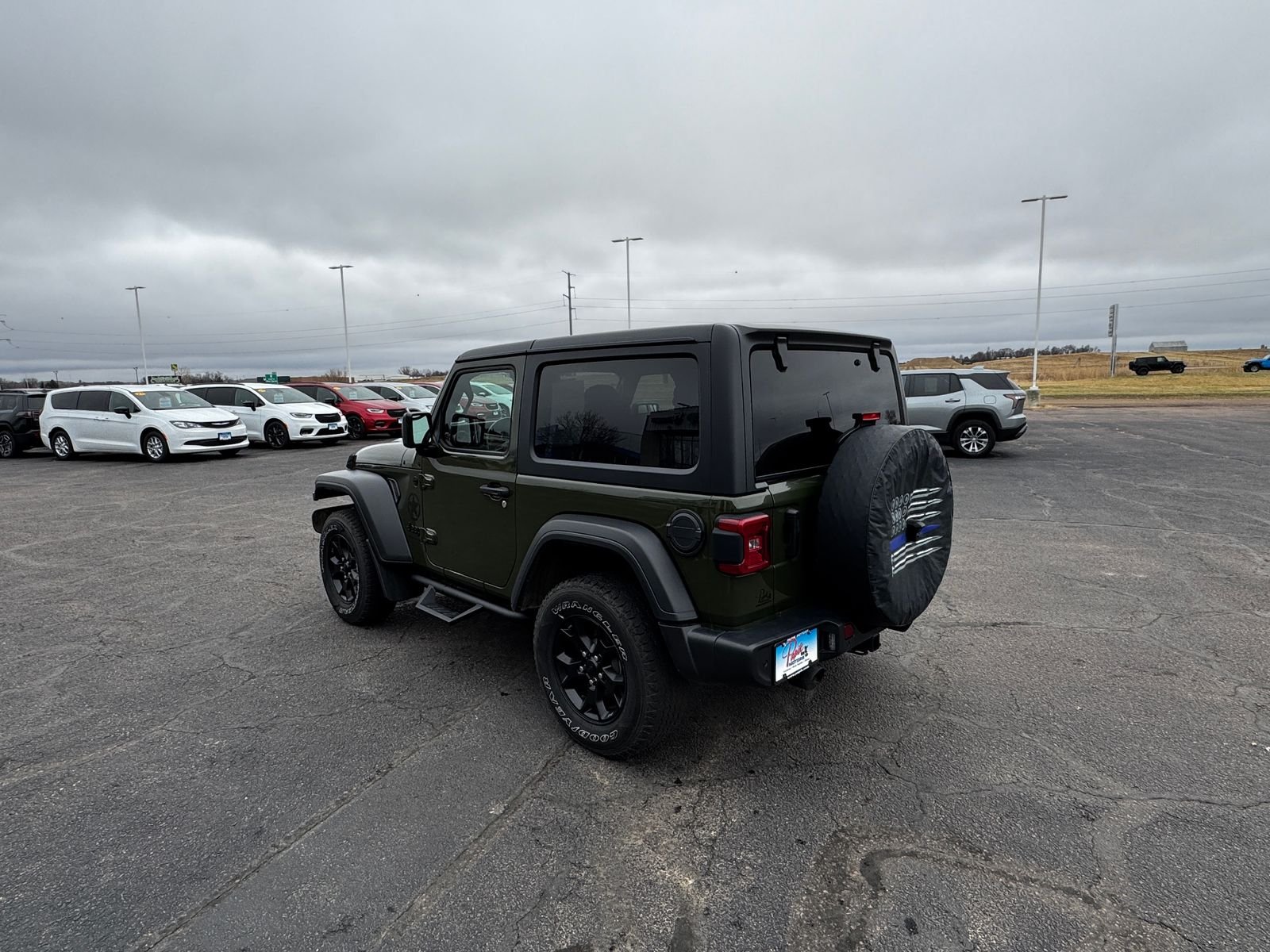 Used 2021 Green Clearcoat JEEP Willys image 11