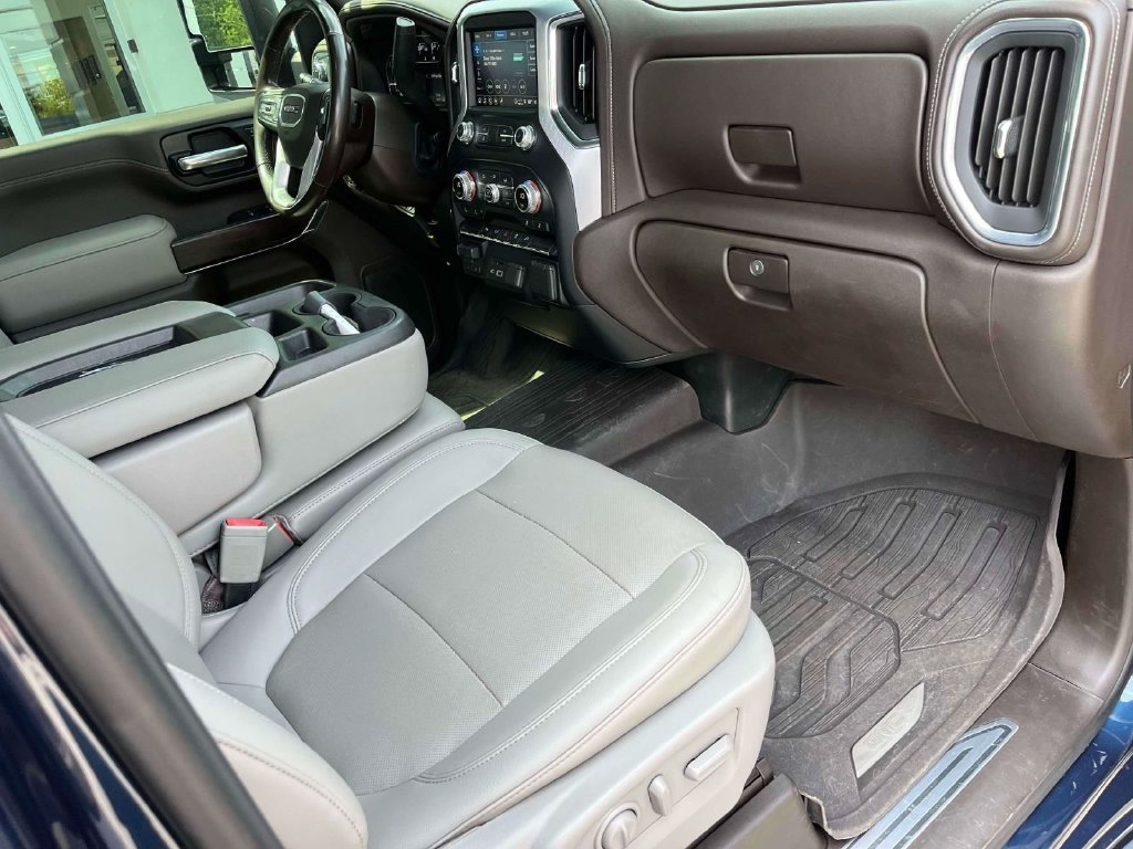 Certified Used 2021 PACIFIC BLUE METALLIC GMC SLT image 20