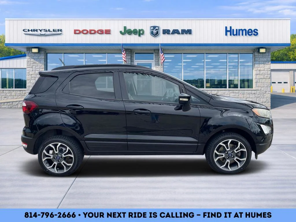 Used 2019 Ford Ecosport SES with VIN MAJ6S3JL1KC258243 for sale in Waterford, PA