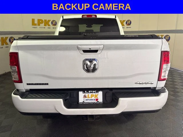 Used 2022 Bright White Clearcoat Ram Big Horn image 4