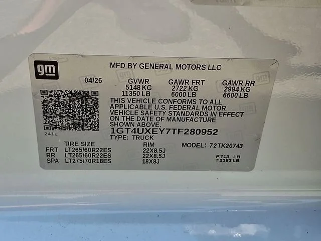 New 2026 Glacier White Tricoat GMC Denali Ultimate image 24