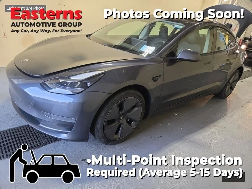 Used 2021 Gray Tesla Long Range image 1