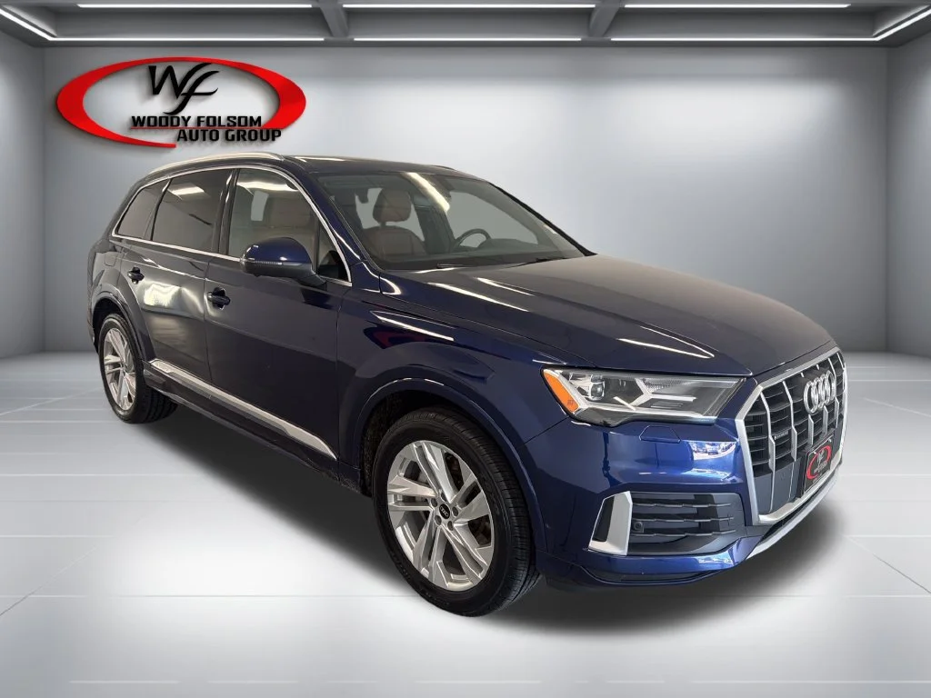 Used 2021 Blue Audi 45 Premium Plus image 5