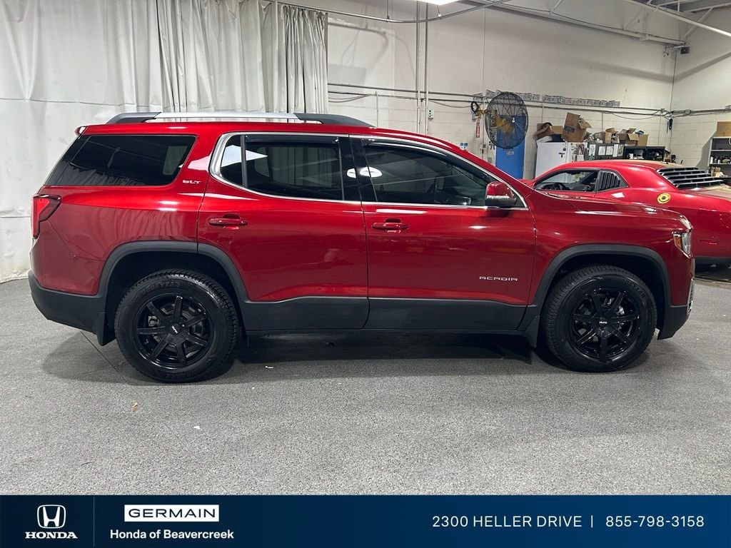 Used 2021 Cayenne Red Tintcoat GMC SLT image 9