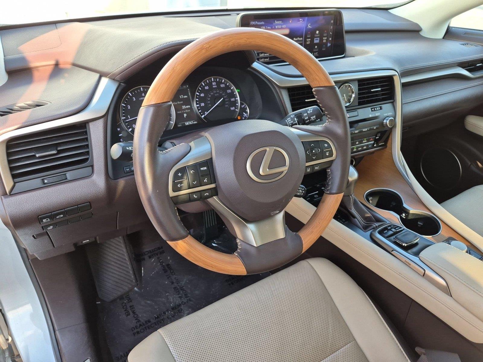 Used 2018 Silver Lining Metallic Lexus RX 350 F Sport image 18