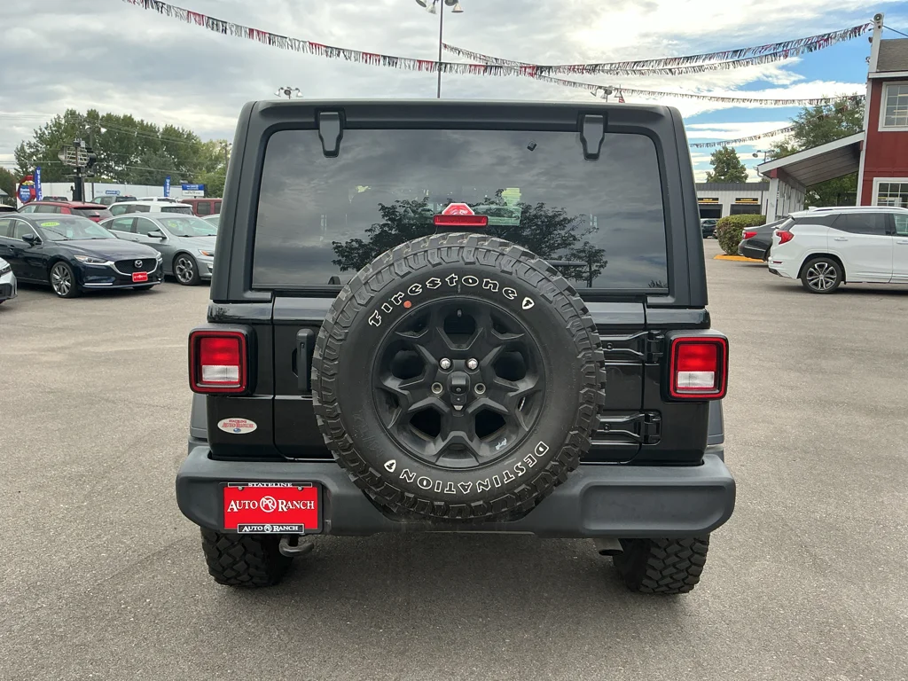 Used 2023 Black Clearcoat Jeep Willys image 6