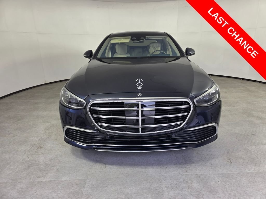 Certified Used 2023 Blue Mercedes-Benz S 500 image 2