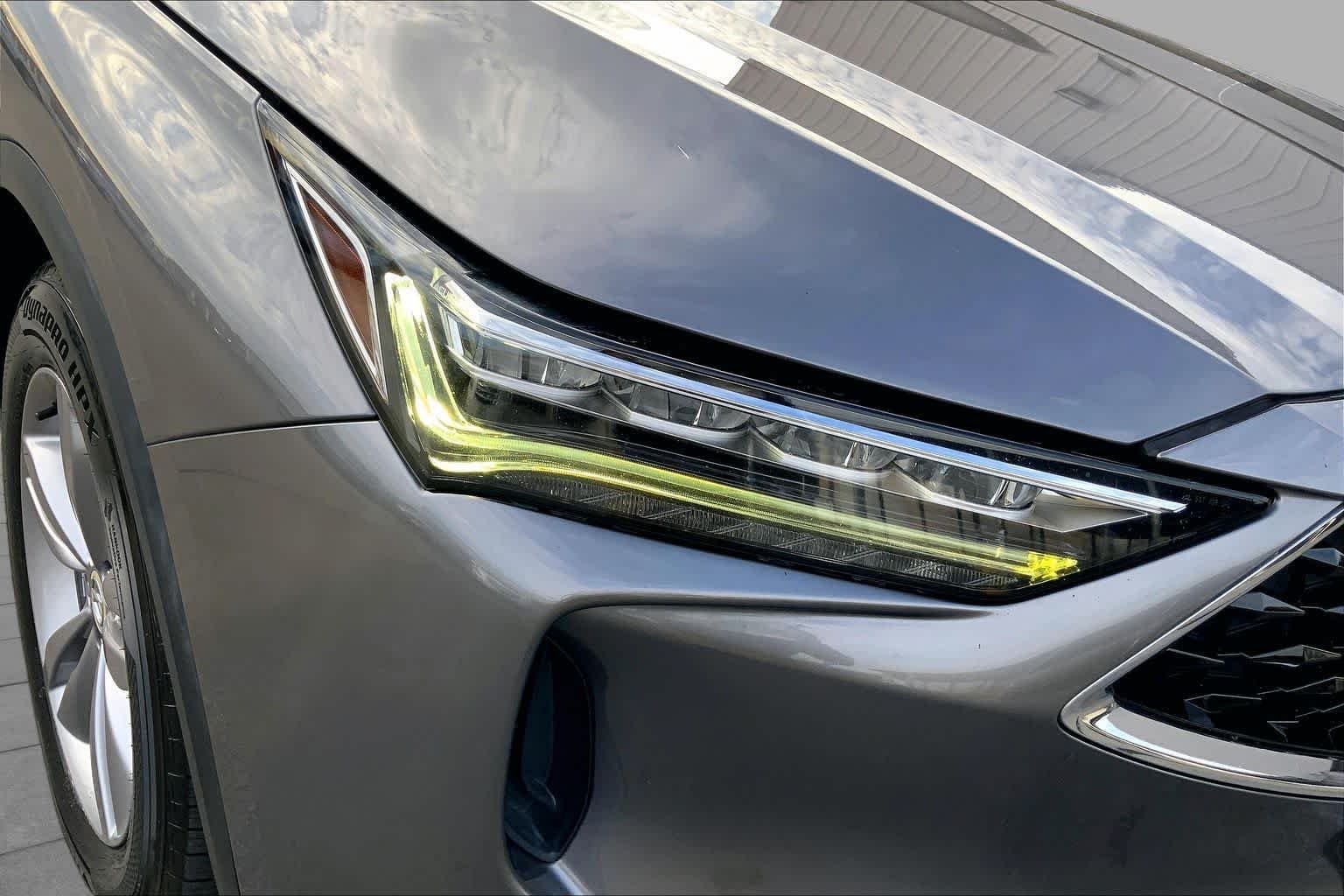 Used 2022 Liquid Carbon Metallic Acura  image 28