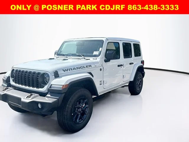 New 2026 Bright White Clear-Coat Exterior Paint Jeep  image 1