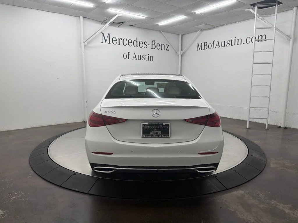 New 2026 White Mercedes-Benz C 300 image 6