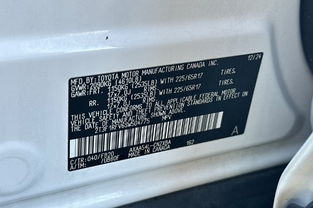 Certified Used 2025 White Toyota LE image 32