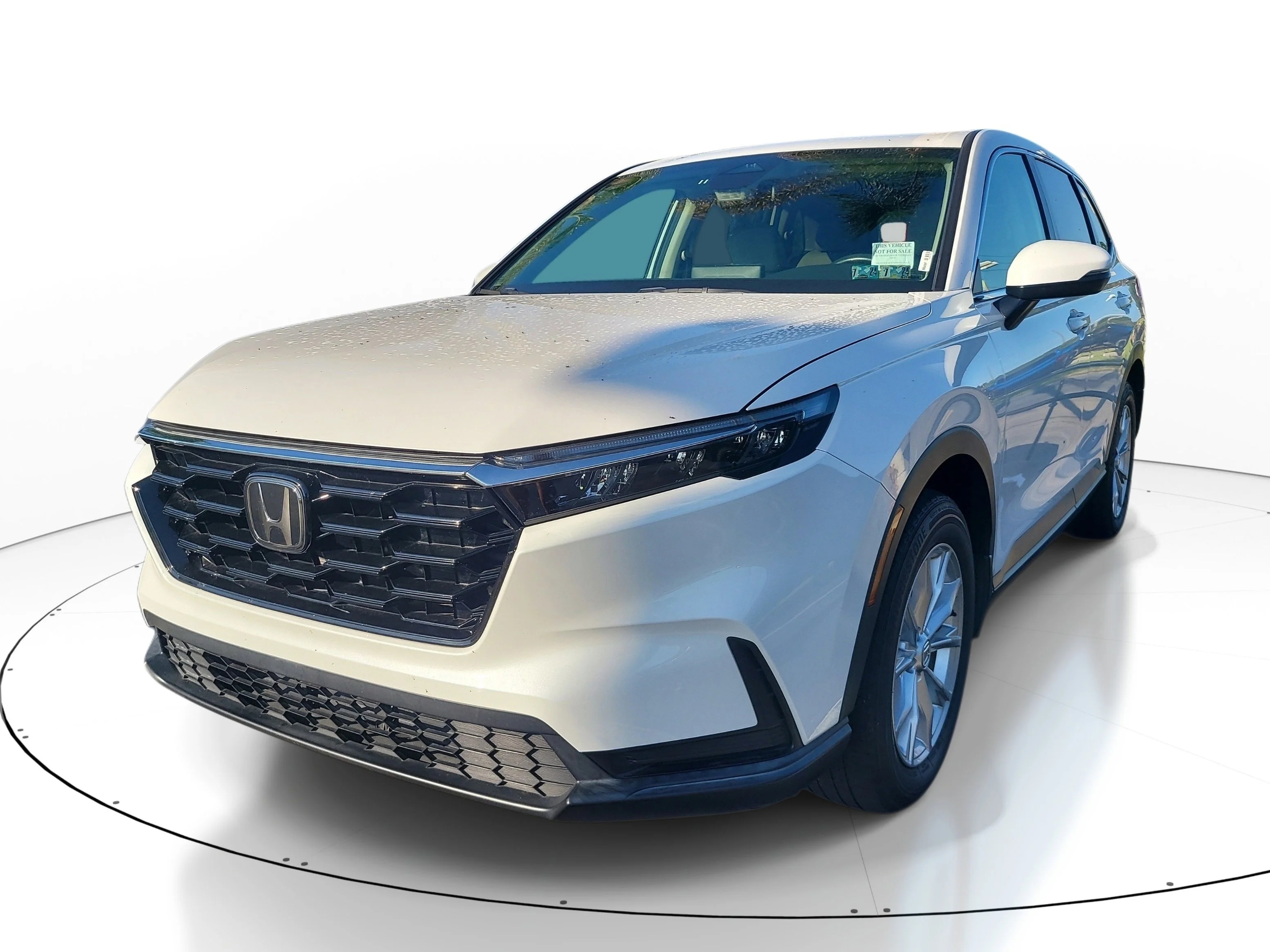 Used 2023 Platinum White Pearl Honda EX image 3