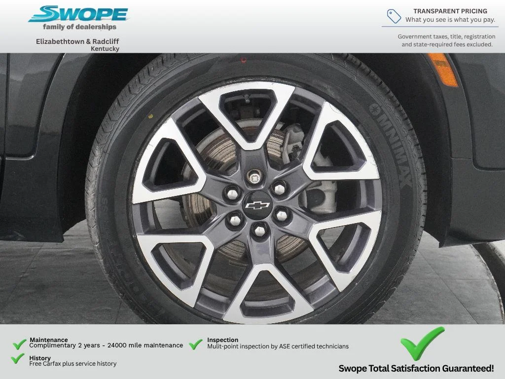 Used 2023 BLACK Chevrolet RS image 30