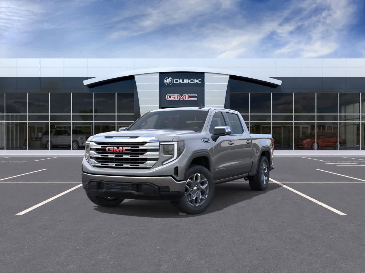 New 2026 Sterling Metallic GMC SLE image 8