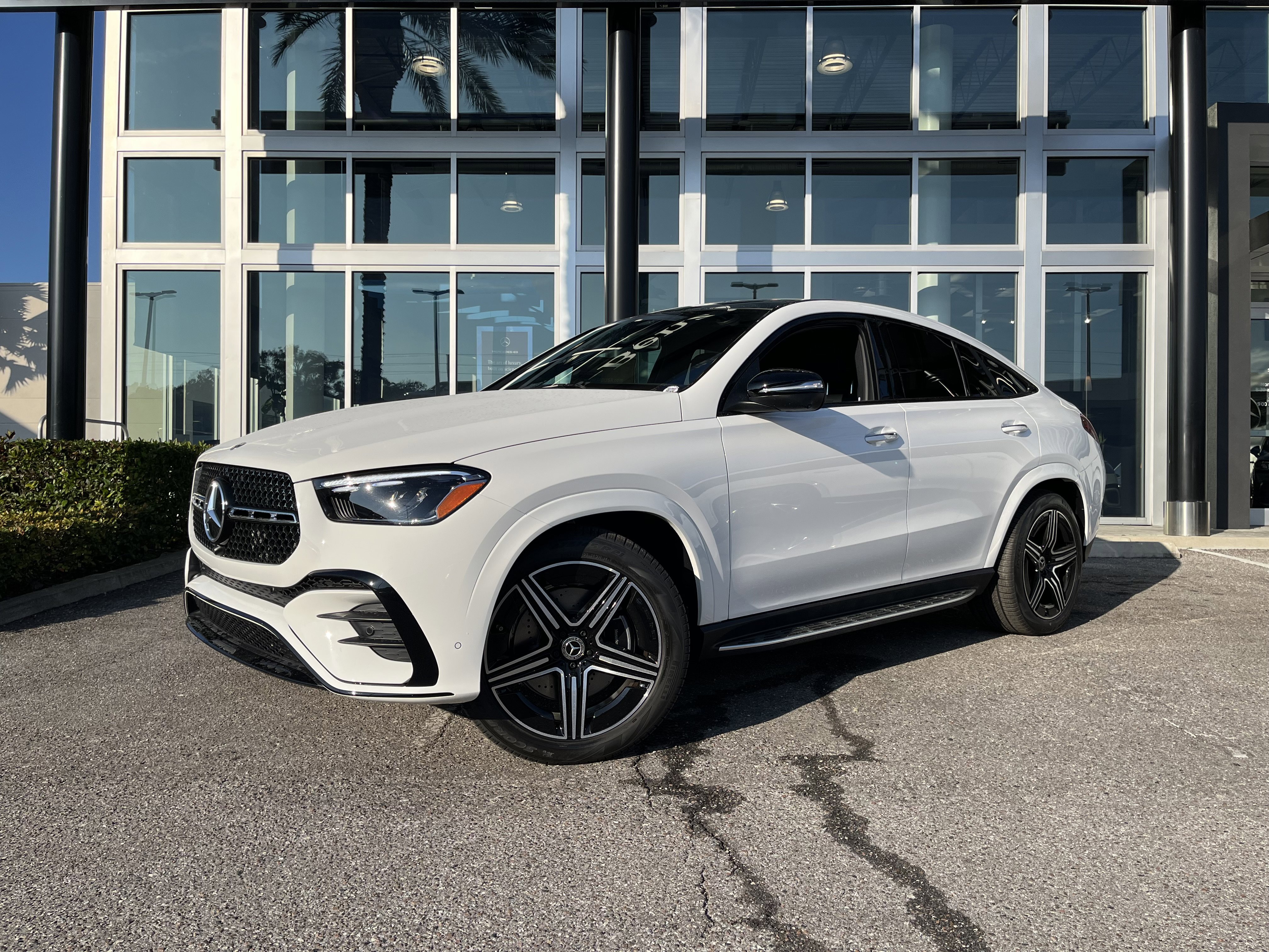 New 2026 POLAR WHITE Mercedes-Benz GLE 450 image 2