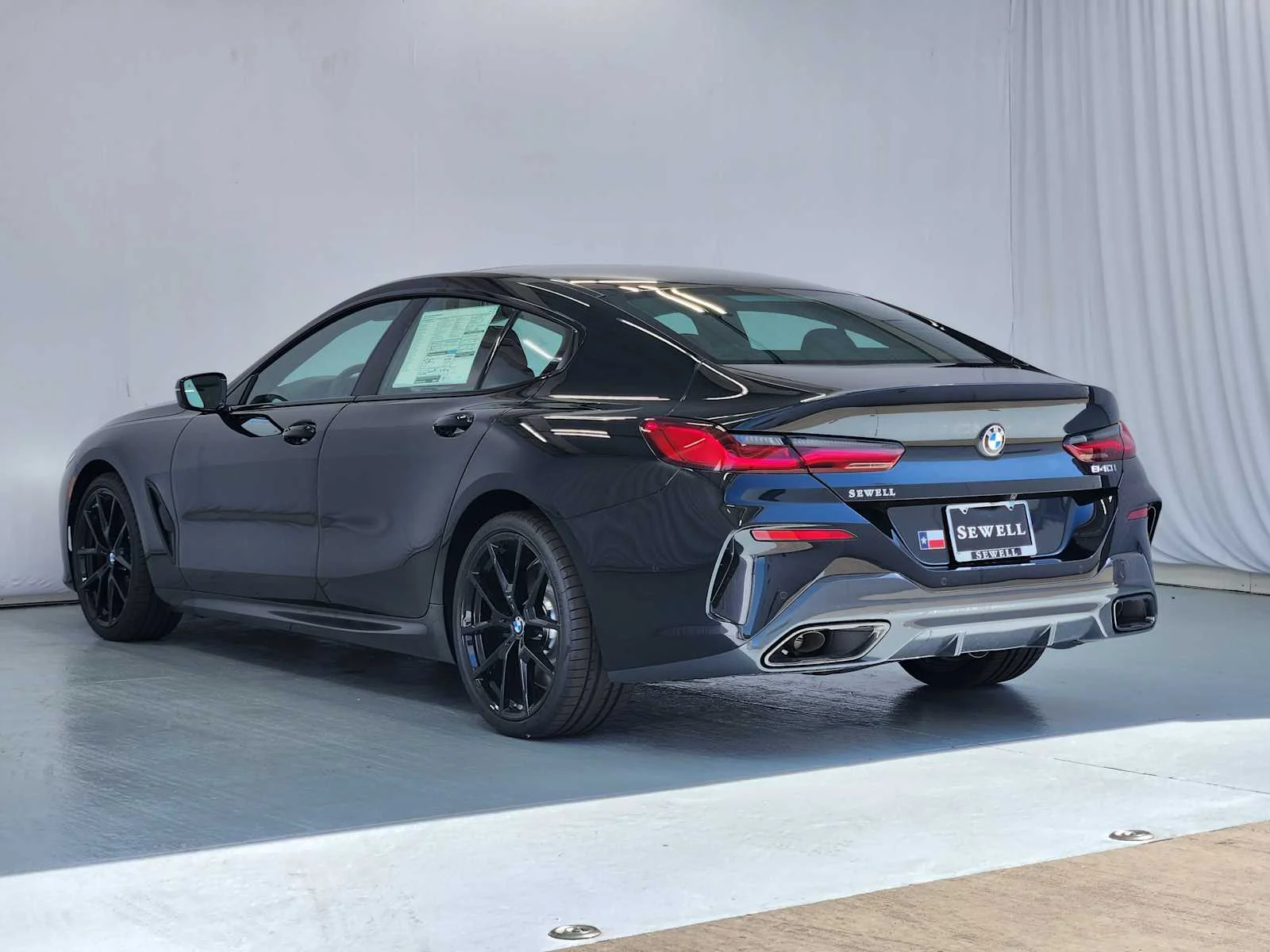 New 2026 Black Sapphire Metallic BMW 840i image 3