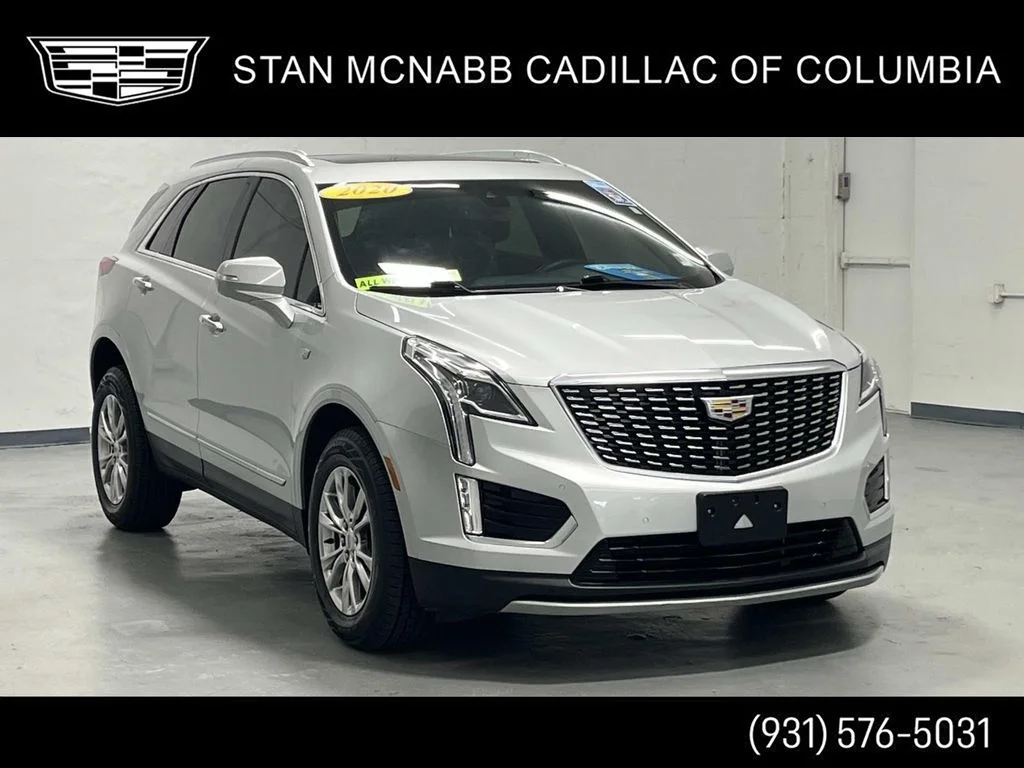 Used 2020 RADIANT SILVER METALLIC Cadillac Premium Luxury AWD image 1
